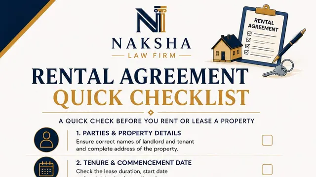Rental Agreement Checklist